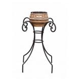 Planter on Cast Metal Stand***