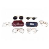 Vintage Eyeglasses w/ 2 Cases