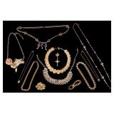 Vintage Gold-Tone Necklaces