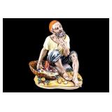 Dresden Porcelain Fisherman