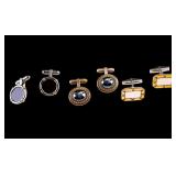 Sterling & 14K Cufflinks, Sterling Cufflinks