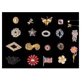 Vintage Brooches, Pins
