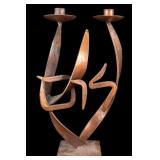 MCM Sculptural Candelabrum, G. Efrat