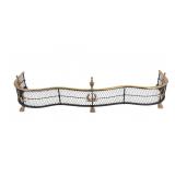 Wire & Brass Fireplace Fender