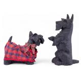 Cast Iron Scottish Terrier Doorstop, Figure