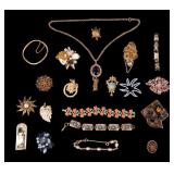 Costume Jewelry, Brooches, Bracelets, Bangles