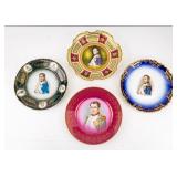 Bavarian/Austrian Napoleon Porcelain Plates