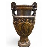 Large Cast Bronze Neoclassical Urn