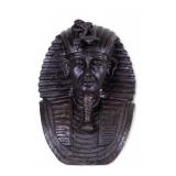 Egyptian Pharaoh Large Bronze Bust