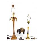 Roadrunner Sculpture, Cast Iron Elephant, Lamps