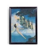 Chromiolithograph, After Maxfield Parrish