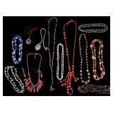 Vintage Stone and Bead Necklaces
