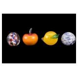 Art Glass Paperweights (4)