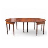 Antique Sheraton Banquet Table, Gate Leg
