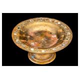 Tiffany New York Studios Gilt Bronze Abalone Tazza