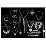 Silver Toned Fashion Jewelry