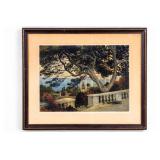 W.A. Lambert Color Lithograph