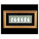 Wedgwood Framed Jasperware Plaque