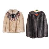 2 Faux Fur Coats (Size S)