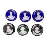 Franklin Mint Baccarat Crystal Paperweights