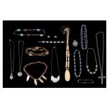 Natural and Faux Costume Necklaces