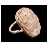 18K Gold Ancient Scarab Gentleman