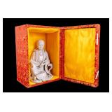 Blanc De Chine Dehua Buddha Statuette
