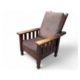 19th C Arts & Crafts Morris Chair