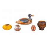 Asian, Peruvian, African, American Pottery