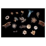 Vintage Rhinestone and Other Brooches