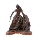 Juan Dell (1933 - 2019) Bronze "Frontier Mother"