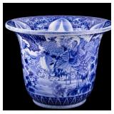 Japanese Blue & White Planter