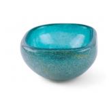 Carlo Scarpa Glass Bowl w/ Gold Inclusions