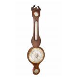 19th C Spelzini Banjo Barometer