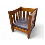 Arts & Crafts Cube Chair