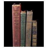 Antique Books (4) w/ J. London, F. Bacon, re Remus