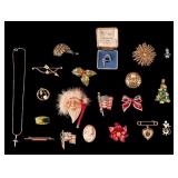 Jewelry w/ Brooches, Figural, Napier, Monet