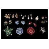 Vintage Rhinestone Jewelry Sets and 925 Jewelry
