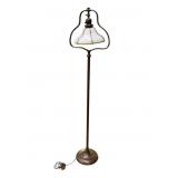 Handel Floor Lamp with Bell-Form Harp