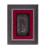 Carved Wood Memento Mori Sculpture