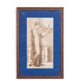 A Fair Reflection, Engraving After Godward