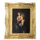 Madonna and Child 19th Old Master