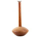 MCM Turned Teak Lamp