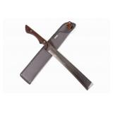 Barebones Brand Machete in Sheath