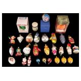 Assorted Vintage & Modern Christmas Ornaments