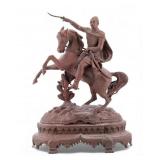 Gen. C.G. Gordon Early Cast Metal Statuette