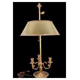 Warren Kessler Brass Bouillotte Lamp