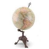 RMN & Co Vintage 12" Globe on Cast Iron Stand