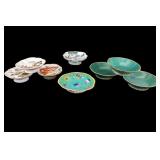 Chinese Tongzhi and Footed Porcelain Dishes