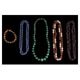 Malachite and Other Necklaces